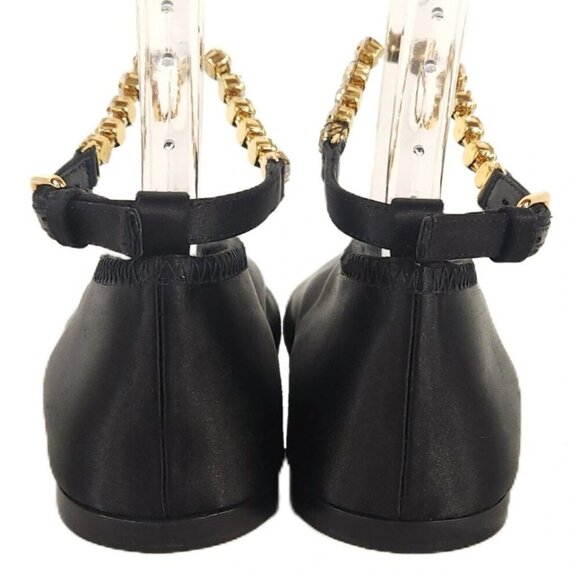 J W Anderson Ballerina Shoes With Crystals Size 38 US 8 Black $890 - Picture 7 of 16